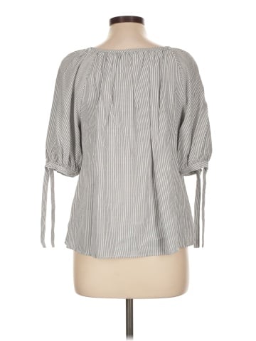 Max Studio 3/4 Sleeve Blouse (view 2)