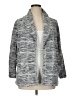 Max Studio Chevron-herringbone Gray Blazer Size 1X - photo 1
