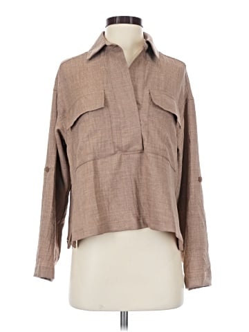 Max Studio 3/4 Sleeve Blouse (view 1)