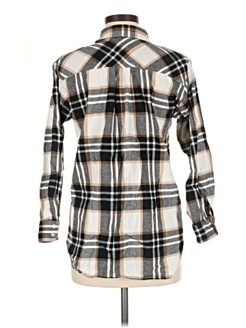 Ann Taylor LOFT Long Sleeve Button-Down Shirt (view 2)