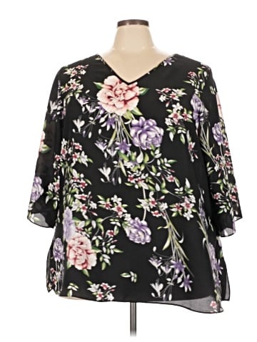 Avenue 3/4 Sleeve Blouse (view 1)