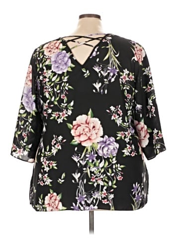Avenue 3/4 Sleeve Blouse (view 2)