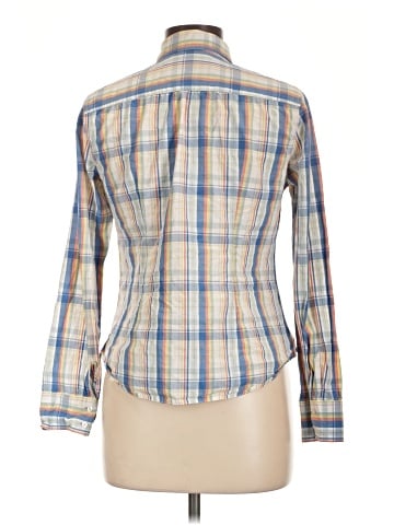 American Eagle Outfitters Long Sleeve Button-Down Shirt (view 2)
