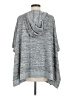 T by Talbots 100% Polyester Gray Poncho One size - photo 2