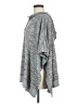 T by Talbots 100% Polyester Gray Poncho One size - photo 5