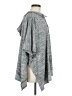 T by Talbots 100% Polyester Gray Poncho One size - photo 4