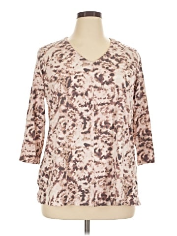 Purejill 3/4 Sleeve Blouse (view 1)