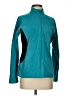 Reebok 100% Polyester Color Block Teal Track Jacket Size S - photo 1