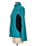 Reebok 100% Polyester Color Block Teal Track Jacket Size S - photo 5