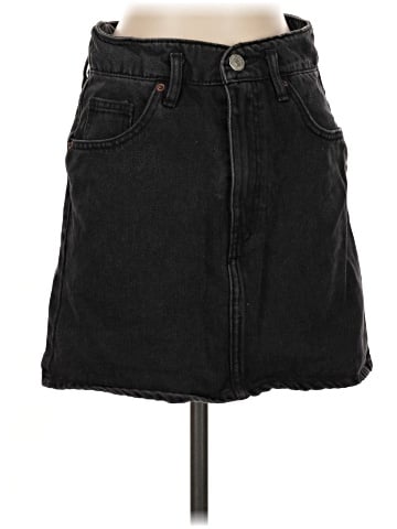 Zara Denim Skirt (view 1)