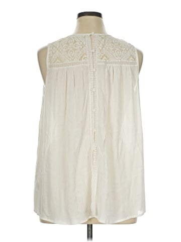 Honey Punch Sleeveless Blouse (view 2)