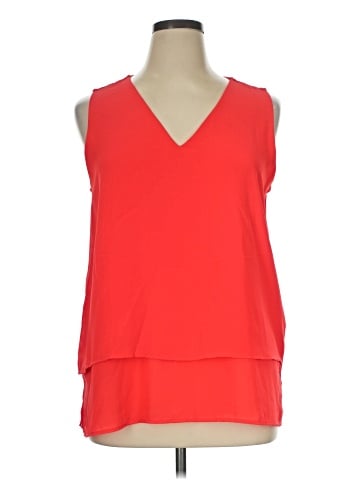 MICHAEL Michael Kors Sleeveless Blouse (view 1)