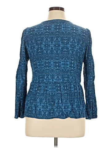 Style&Co 3/4 Sleeve Blouse (view 2)