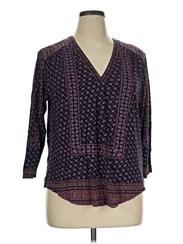 Lucky Brand 3/4 Sleeve Blouse (view 1)