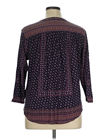 Lucky Brand 3/4 Sleeve Blouse (view 2)