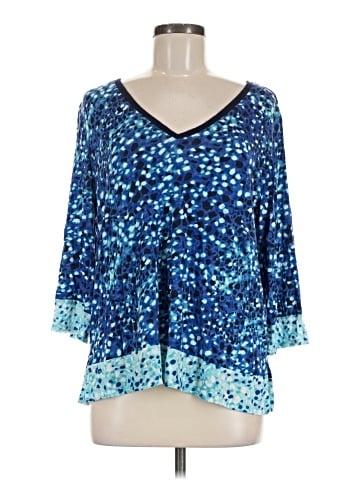 Simply Vera Vera Wang 3/4 Sleeve Blouse (view 1)