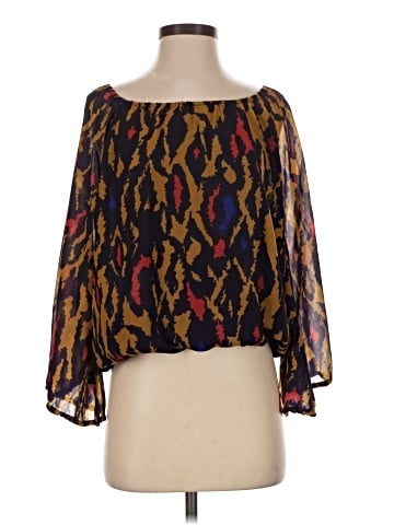 Willi Smith 3/4 Sleeve Blouse (view 1)