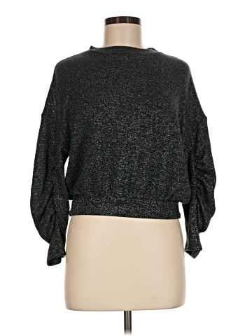Aqua Pullover Sweater (view 1)