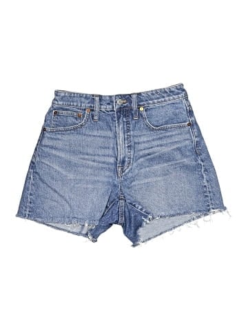 Madewell The Curvy Perfect Jean Short in Burnett Wash: TENCEL&trade; Denim Edition (view 1)