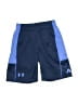 Under Armour 100% Polyester Color Block Blue Athletic Shorts Size 6 - photo 1