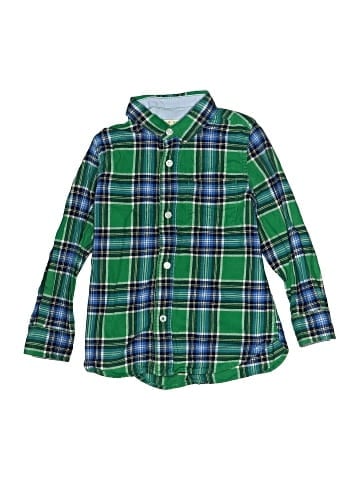 Mini Boden Long Sleeve Button-Down Shirt (view 1)