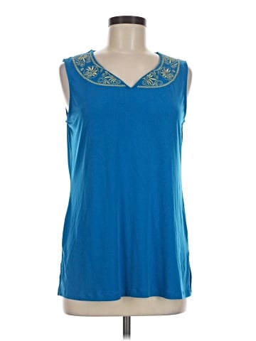 Susan Graver Sleeveless Blouse (view 1)