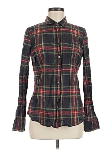 J.Crew Factory Store Long Sleeve Button-Down Shirt (view 1)