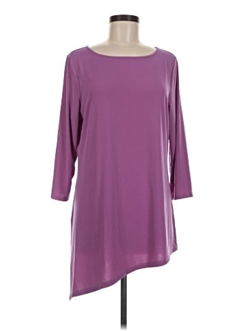 Susan Graver 3/4 Sleeve T-Shirt (view 1)