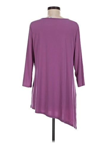 Susan Graver 3/4 Sleeve T-Shirt (view 2)