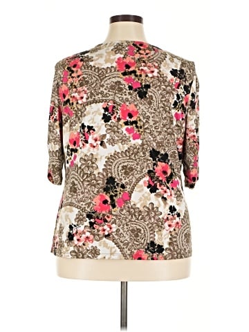 Style&Co 3/4 Sleeve Blouse (view 2)