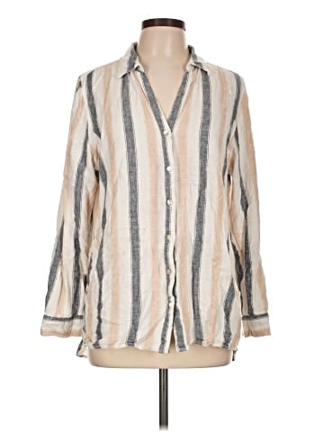 Tahari 3/4 Sleeve Button-Down Shirt (view 1)