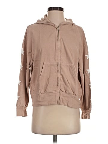 Monrow Zip Up Hoodie (view 1)