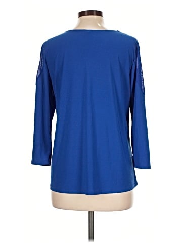 NY Collection 3/4 Sleeve Top (view 2)