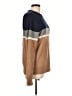 J.Crew Color Block Brown Wool Pullover Sweater Size L - photo 4