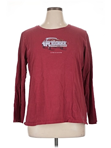 Life Is Good Long Sleeve T-Shirt (view 1)