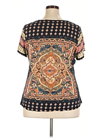 Lucky Brand Short Sleeve Blouse (view 2)