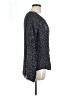 Mudd Metallic Gray Pullover Sweater Size L - photo 4