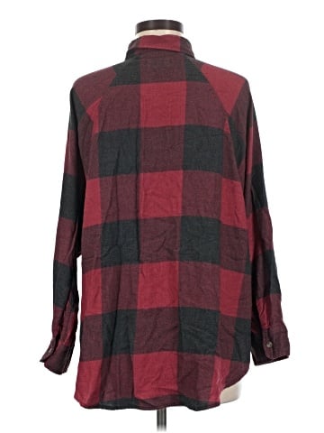 American Eagle Outfitters Long Sleeve Button-Down Shirt (view 2)