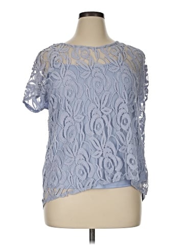 Apt. 9 Short Sleeve Blouse (view 1)