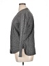 Basic Editions 100% Cotton Polka Dots Gray 3/4 Sleeve Button-Down Shirt Size XL - photo 5