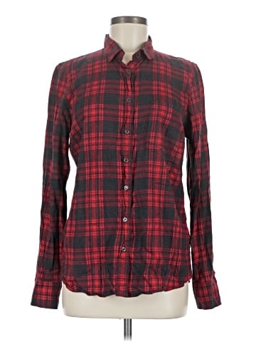 J.Crew Factory Store Long Sleeve Button-Down Shirt (view 1)