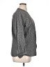 Basic Editions 100% Cotton Polka Dots Gray 3/4 Sleeve Button-Down Shirt Size XL - photo 4