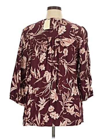 Cj Banks 3/4 Sleeve Blouse (view 2)