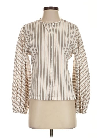 Club Monaco Long Sleeve Blouse (view 1)