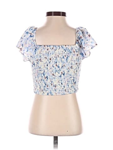 American Eagle Outfitters Short Sleeve Blouse (view 2)