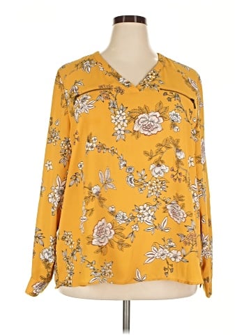 Maurices Long Sleeve Blouse (view 1)