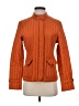 J. McLaughlin Solid Orange Jacket Size S - photo 1