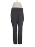 dalia Solid Gray Active Pants Size L - photo 1