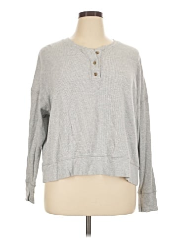 Lou & Grey Long Sleeve Henley (view 1)