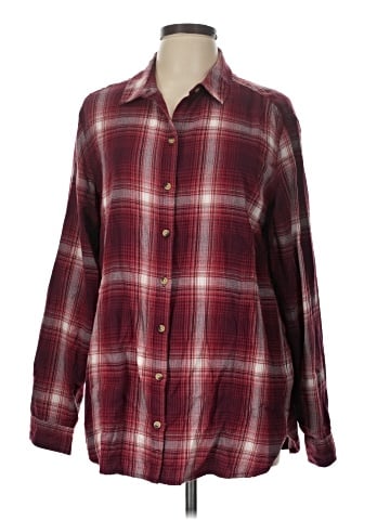 Jachs Girlfriend Long Sleeve Button-Down Shirt (view 1)